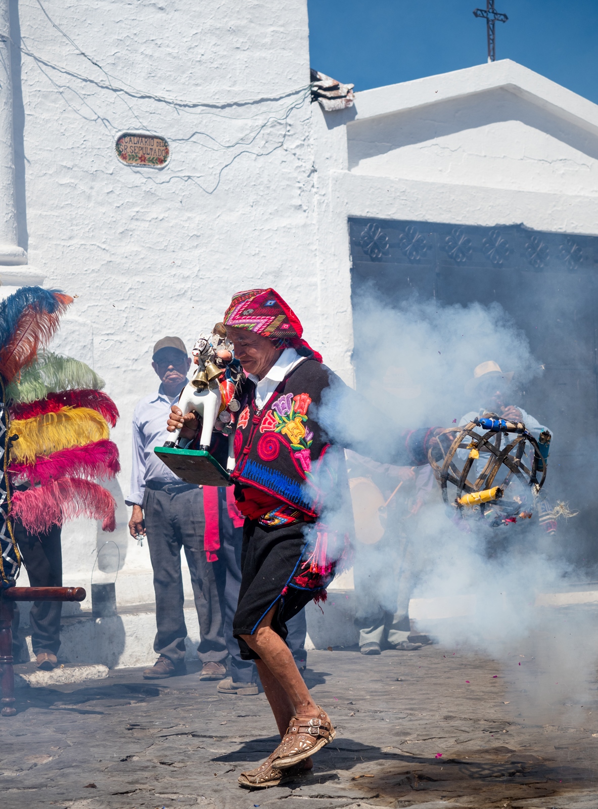 Ceremony in Chichicastenango, Guatemala